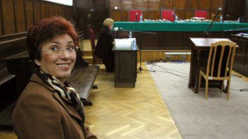 Aleksandra Jakubowska w sądzie