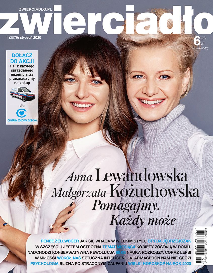 Anna Lewandowska i Małgorzata Kożuchowska wspomagają akcję miesięcznika