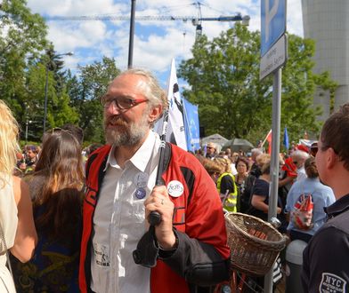 Protestujący zablokowali Kijowskiego. Krzyczeli: "złodziej" i "zdrajca"