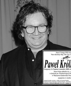 Antek Królikowski o pogrzebie ojca. Rodzina ma jedną prośbę