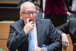 Timmermans: z satysfakcją przyjmuję gotowość Polski do dialogu