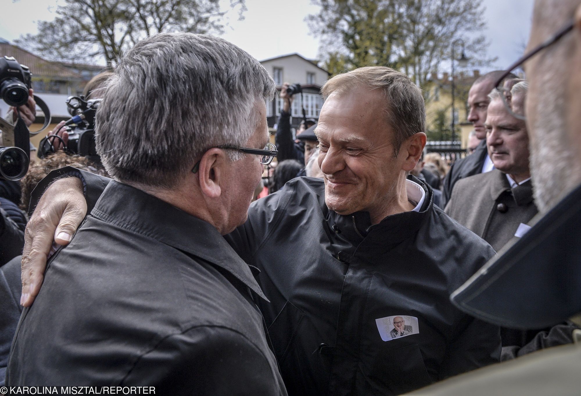 Komorowski, Tusk 