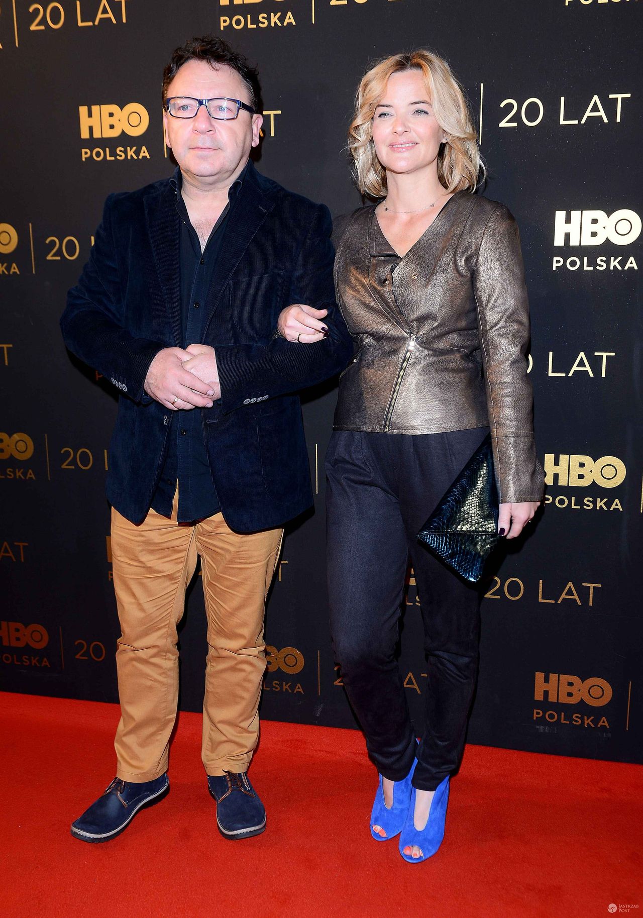 Monika i Zbigniew Zamachowscy - 20 urodziny HBO