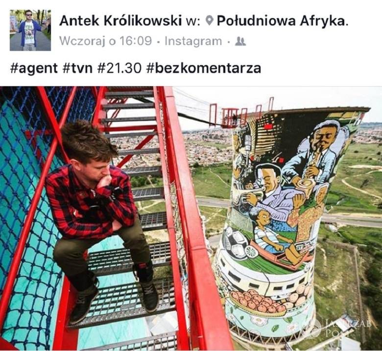 Antek Królikowski jako pierwszy odpadł z "Agenta"
