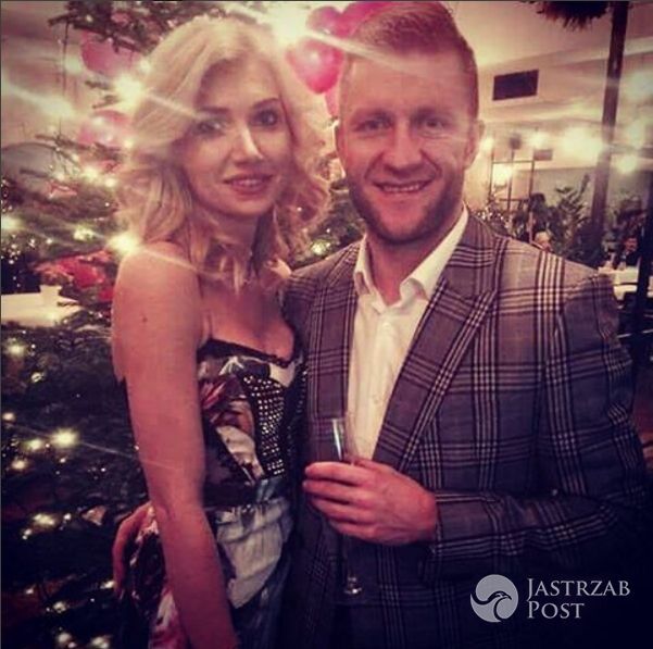 Kuba Błaszczykowski z żoną - Sylwester 2016/17