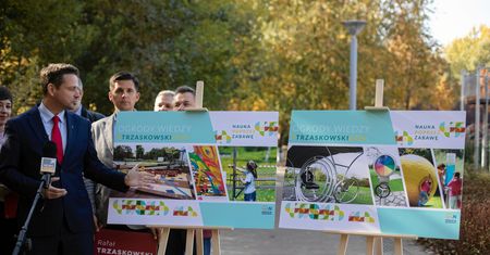 Nowy pomysł kandydata PO. Chce zbudować ogrody wiedzy