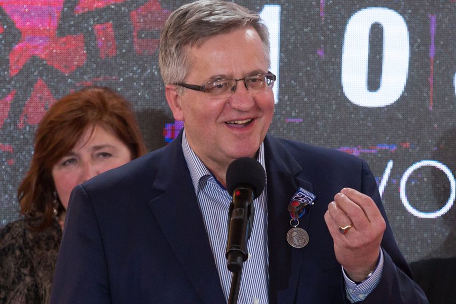 Komorowski: za chwilę wymyślą bombę kartoflową