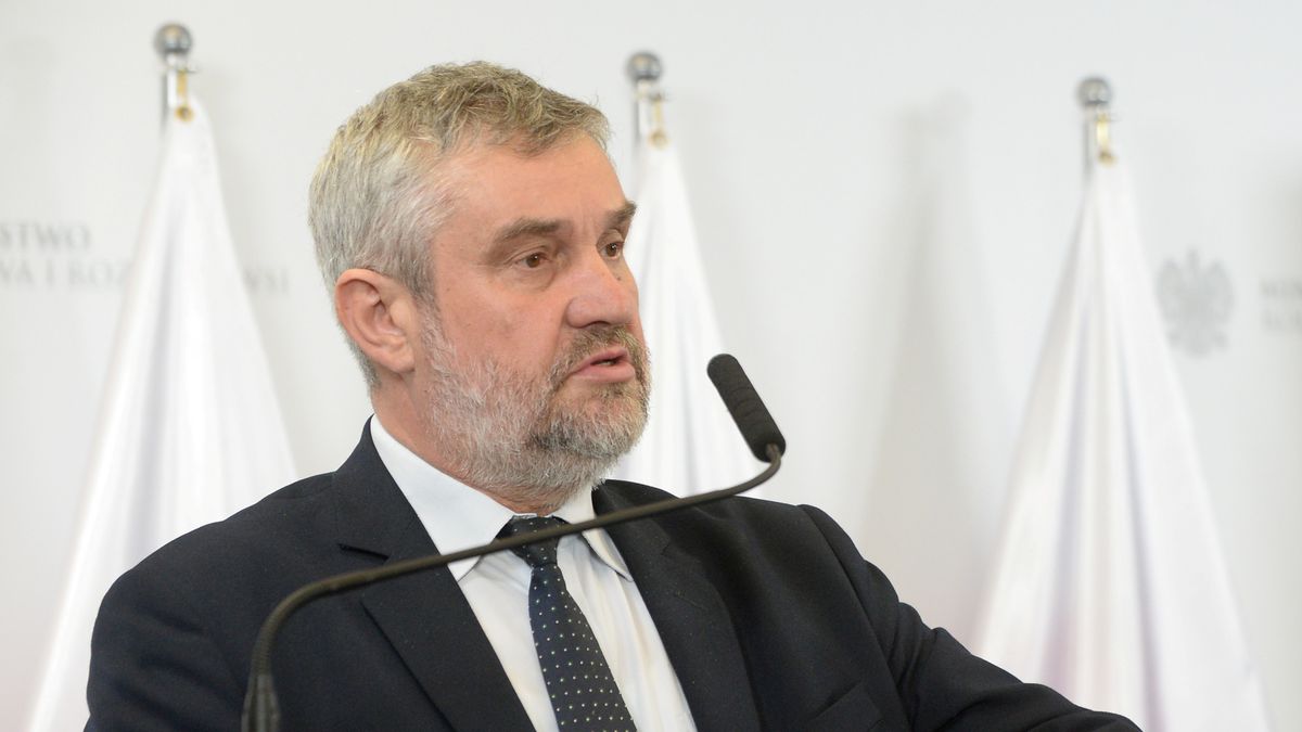 Minister odniósł się również do tzw. taśm Ardanowskiego.