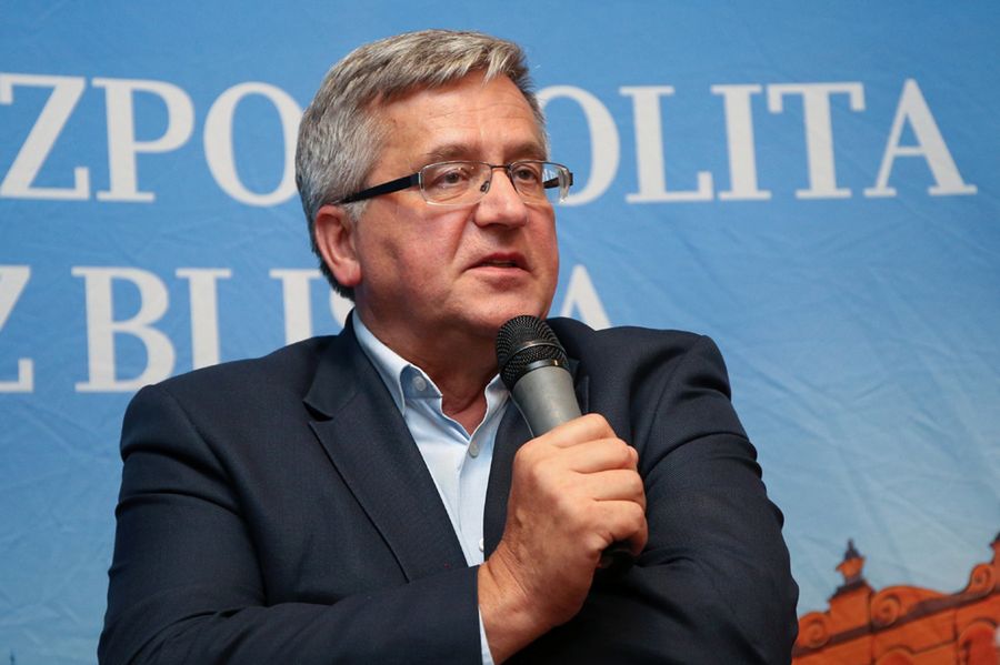 Komorowski o Dudzie: nie odzyskał wiarygodności konstytucyjnej