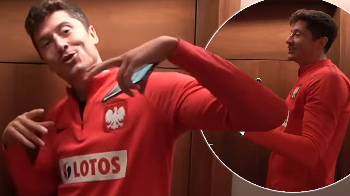 Robert Lewandowski zaśpiewał polski przebój i wygrał "Internety"! Nagranie z prędkością światła podbija sieć [WIDEO]