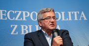 Bronisław Komorowski kręci głową na kłopoty w opozycji. "Powinna mieć świetnie ułożone karty"