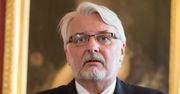 Dziennikarz wysłał SMS do Waszczykowskiego. Bulwersująca reakcja ministra