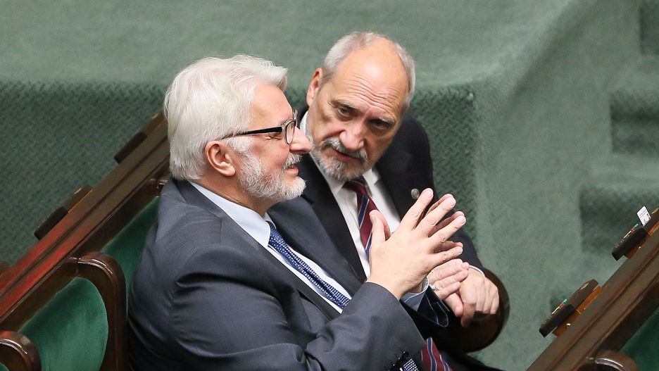 Witold Waszczykowski i Antoni Macierewicz