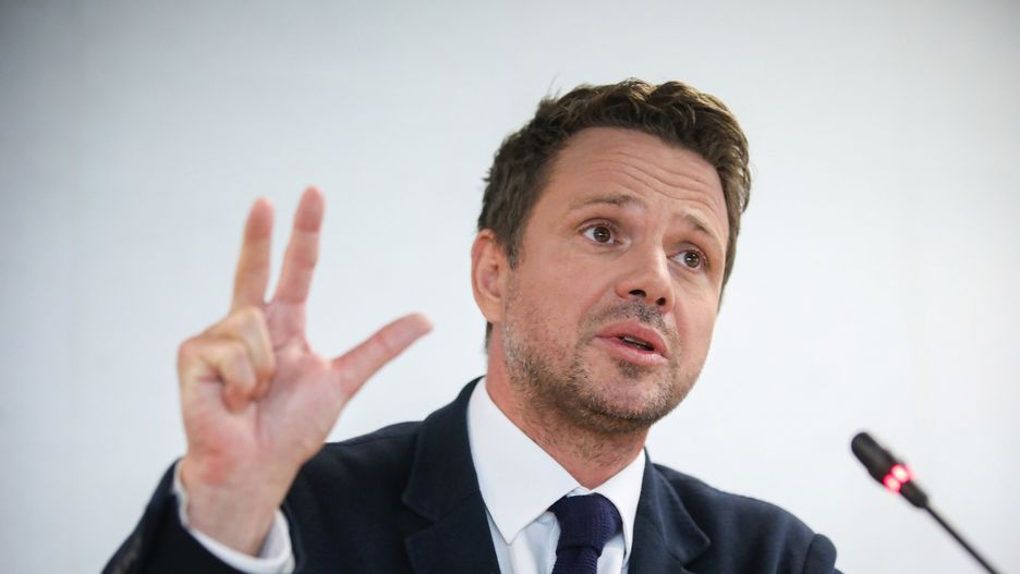 Prezydent Warszawy Rafał Trzaskowski