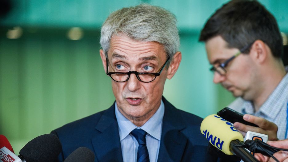 Michał Laskowski przypomniał, że ważność wyborów parlamentarnych stwierdza nowa Izba Kontroli Nadzwyczajnej i Spraw Publicznych