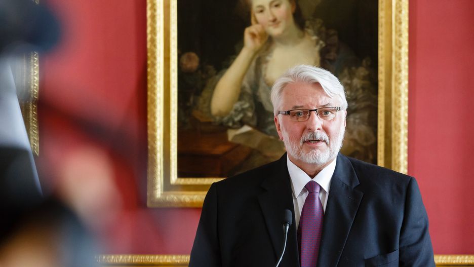 Szef MSZ Witold Waszczykowski.