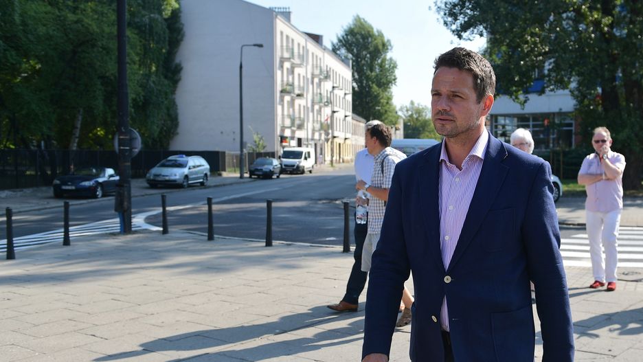 Rafał Trzaskowski na spotkaniu z mieszkańcami