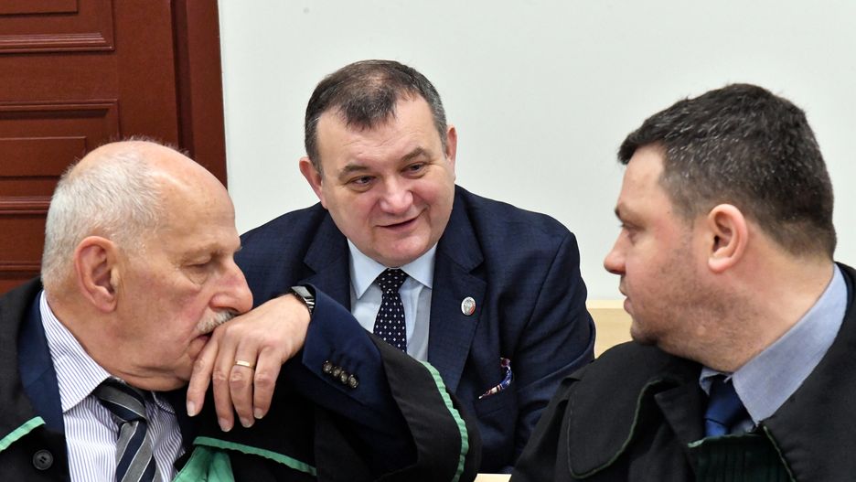 Senator Stanisław Gawłowski przed sądem