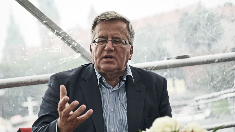 Bronisław Komorowski krytycznie ocenia rząd PiS