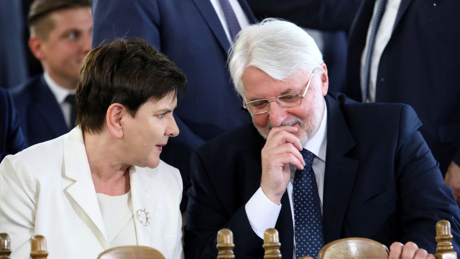 Beata Szydło i Witold Waszczykowski.