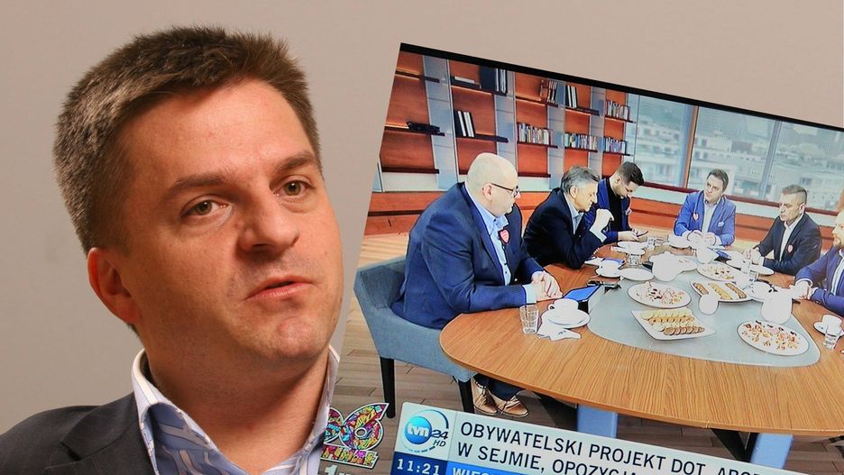 Widzowie oburzeni dyskusją o prawach kobiet bez kobiet. 