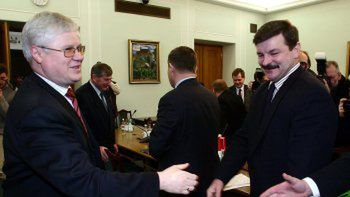 Jerzy Hausner i Jarosław Kalinowski