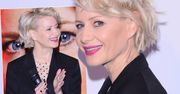 Małgorzata Kożuchowska na premierze serialu "Motyw" wyglądała prawie jak Pierwsza Dama. Pasuje jej taki styl?