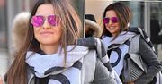 Anna Lewandowska nadal czuje się jakby była w Paryżu! Do "Dzień Dobry TVN" ubrała się jak na Fashion Week!
