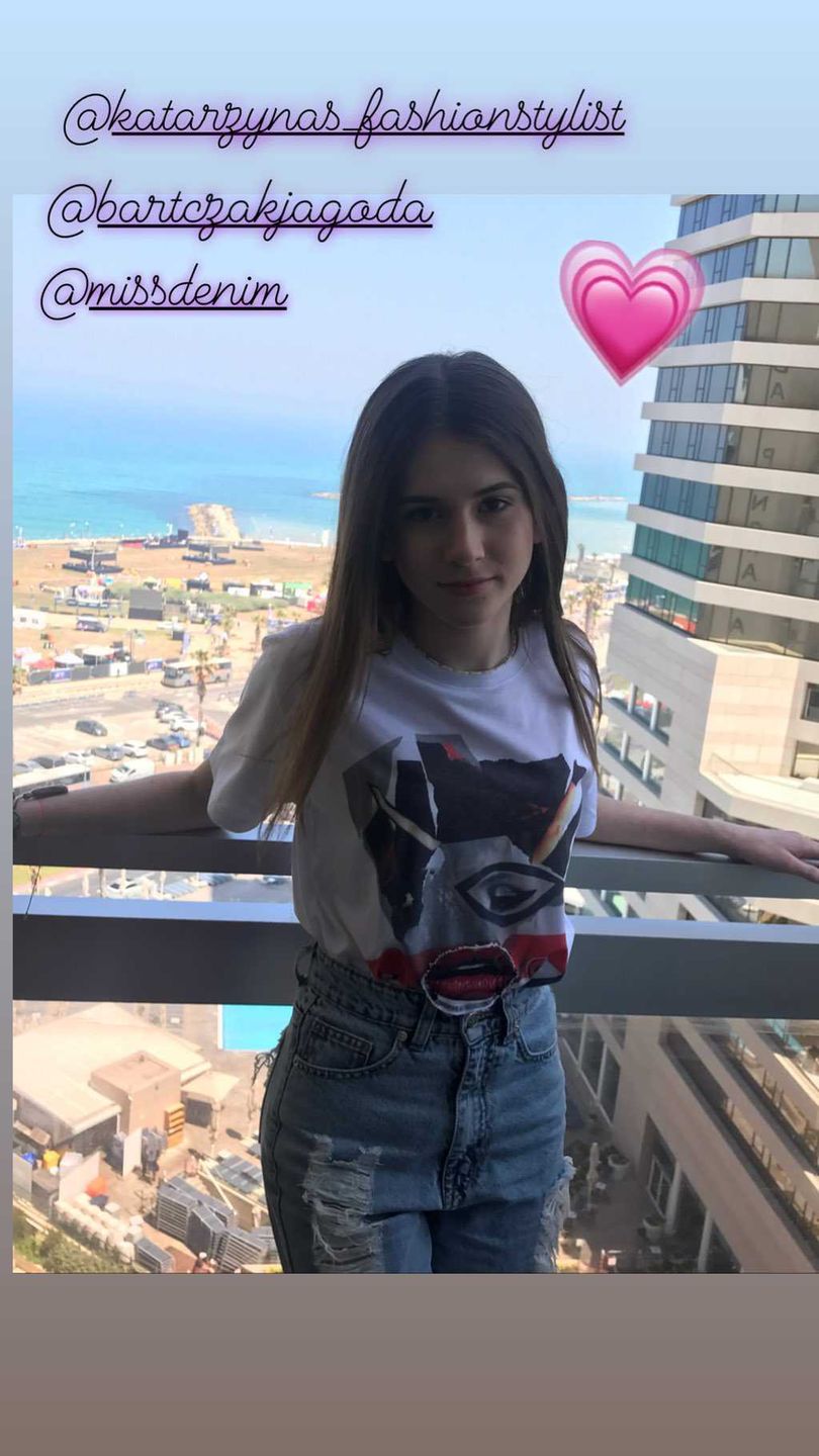 Roksana Węgiel promuje Eurowizję Junior 2019 w Tel Awiwie