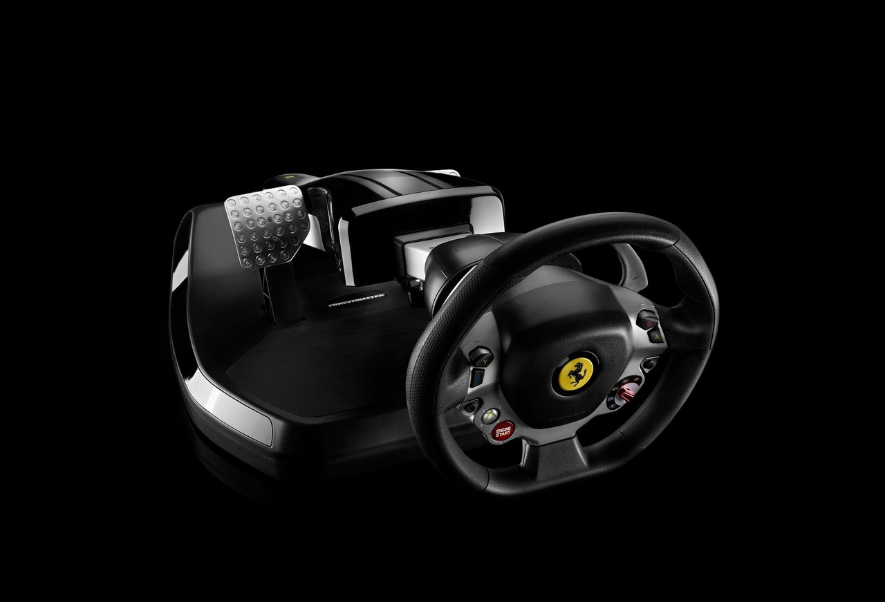Ferrari Vibration GT 458 Italia - kokpit od Thrustmaster