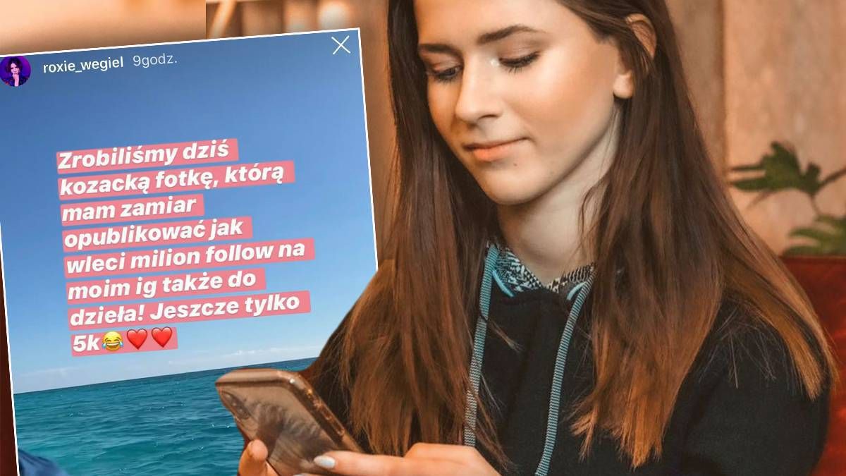 Roksana Węgiel - milion obserwujących
