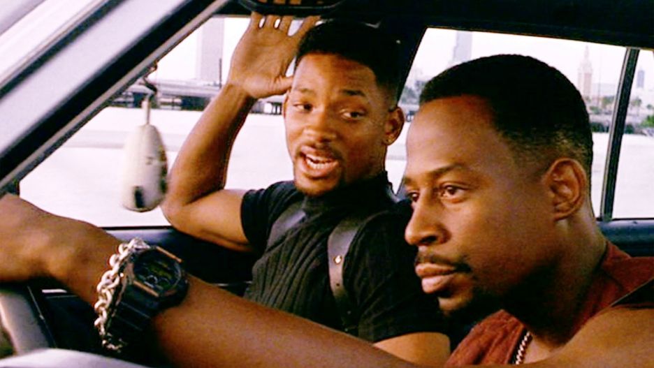 Kadr z filmu "Bad Boys" z 1995 roku