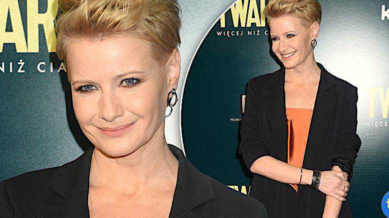 Małgorzata Kożuchowska – premiera filmu Twarz