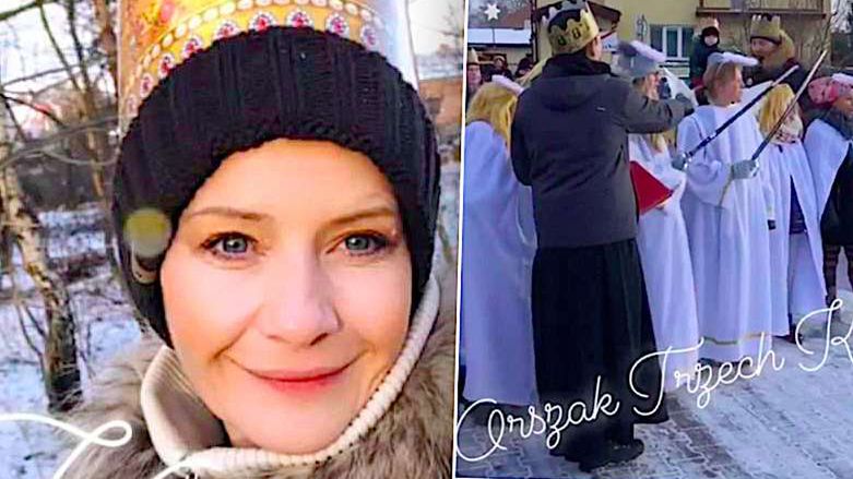 Małgorzata Kożuchowska Orszak Trzech Króli 2019