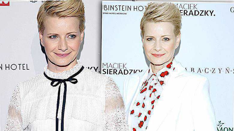 Małgorzata Kożuchowska w dwóch kreacjach