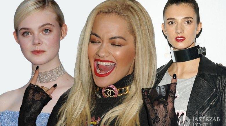 Gwiazdy w naszyjnikach typu obroża