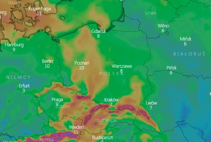 IMGW ostrzega przed gołoledzią i silnym wiatrem. W górach powieje halny