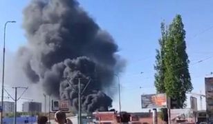 Ogromy pożar w centrum Wrocławia. Ewakuowano okolicznych mieszkańców