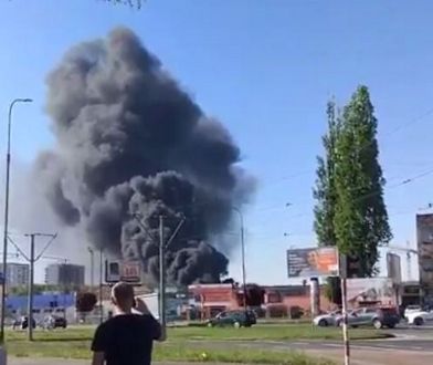 Ogromy pożar w centrum Wrocławia. Ewakuowano okolicznych mieszkańców