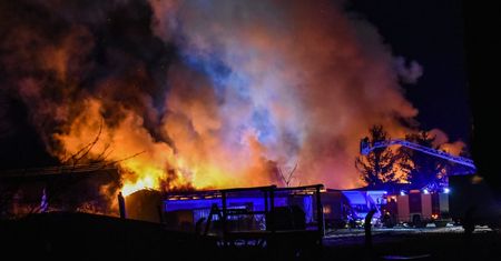 Wielki pożar w Zielonej Górze. 20 jednostek straży w akcji