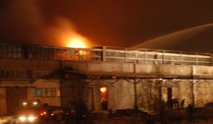 Pożar magazynu w Gdyni opanowany