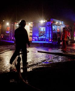 Tragedia pod Karlinem. W nocnym pożarze zginęły dwie osoby