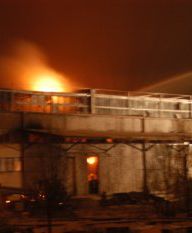 Pożar magazynu w Gdyni opanowany