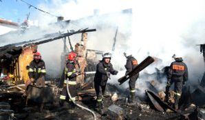 Pożar w Kielcach - obyło się bez ofiar