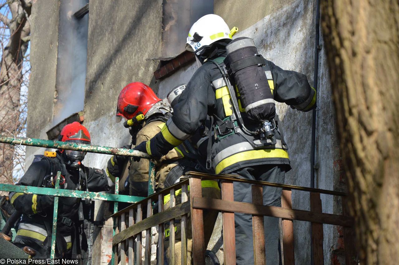 Pożar w Malborku. Trzy osoby nie żyją