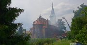 Pożar zabytkowego kościoła w Lutolu Suchym