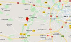 Tragiczny pożar pod Wrocławiem. Mężczyzna nie zdążył uciec