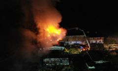 Biała w Wielkopolsce. Pożar schroniska dla bezdomnych