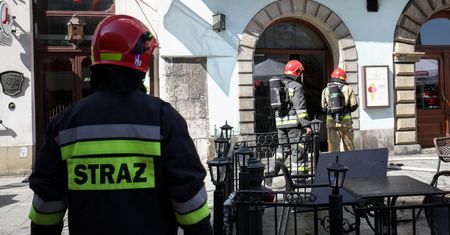Kraków. Pożar w znanej restauracji przy Rynku