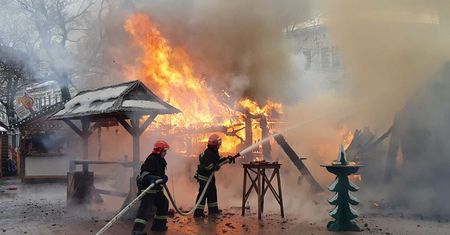 Ukraina: Eksplozje na jarmarku bożonarodzeniowym we Lwowie. 4 osoby ranne